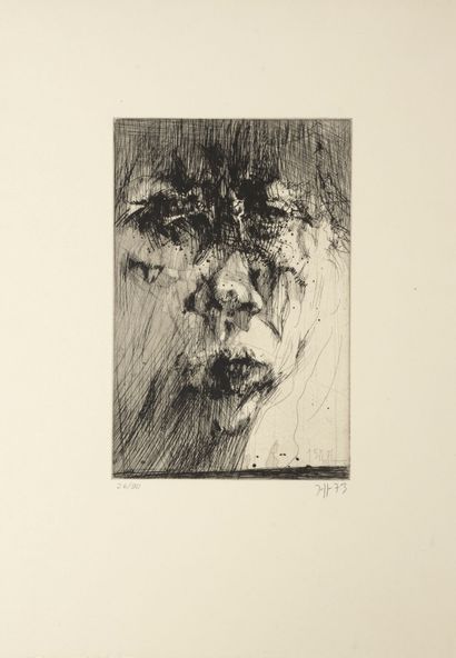 Horst JANSSEN (1925-1995)
Hanno's Tod.
Vingt-trois...