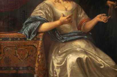 Frans II MIERIS dit le Jeune (Leyde 1689-1763)
Elégant...