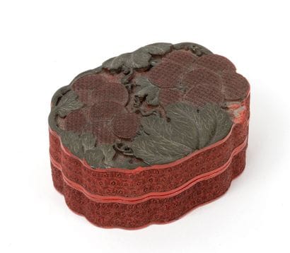CHINE - Époque QIANLONG (1736 - 1795)
Boîte...