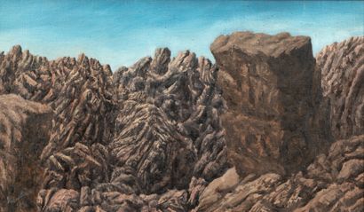 André BAUCHANT (1873-1958)
Les montagnes,...