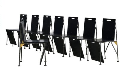 Olivier GAGNERE (1952)
Suite de huit chaises,...