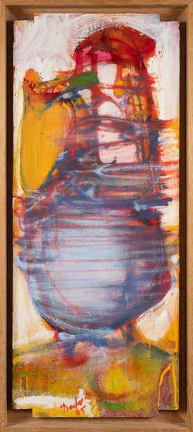 DADO (1933-2010)
Exit, 2005.
Huile sur panneau.
Signé...