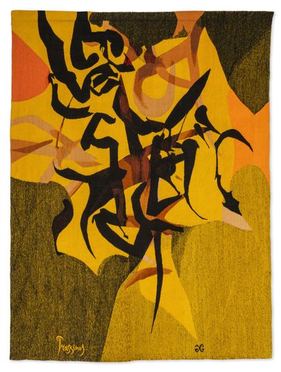 Mario PRASSINOS (1916-1985)
Rose persane,...