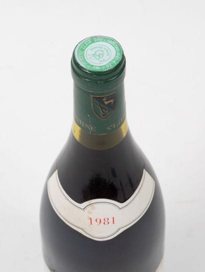CHAPELLE CHAMBERTIN
1 bottle, 1981.
Domaine...