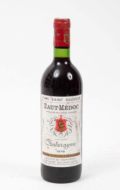 CANTEYRANE
1 bottle, 1979.
Haut-Médoc.
Cave...