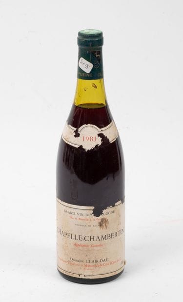 CHAPELLE CHAMBERTIN
1 bottle, 1981.
Domaine...