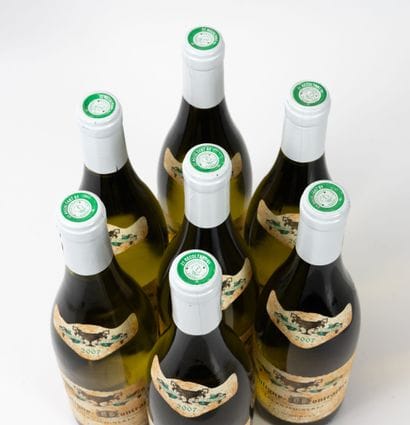 PULIGNY-MONTRACHET
7 bottles, 2007.
Les Enseignères.
J.-F....