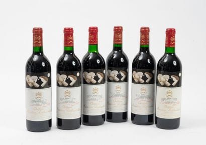 CHÂTEAU MOUTON ROTHSCHILD
6 bottles, 1986.
GCC1...