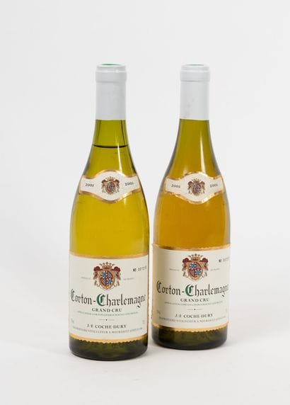 CORTON-CHARLEMAGNE
2 bottles, 2005.
Grand...