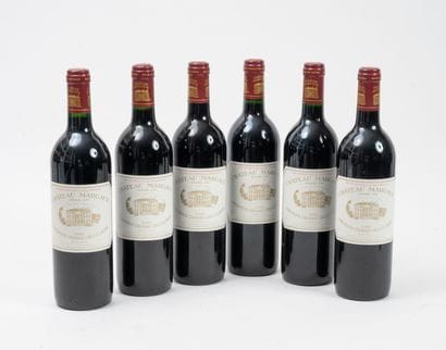 CHÂTEAU MARGAUX
6 bottles, 1986.
GCC1 Margaux.
Neck...