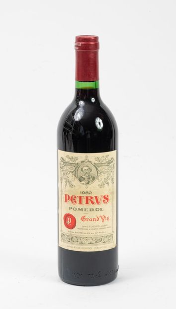 PETRUS
1 bottle, 1982.
Pomerol.
Neck level.
Minor...