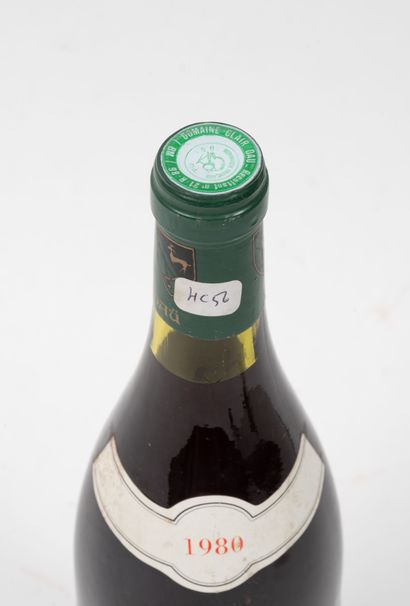 CHAMBERTIN CLOS DE BEZE
1 bottle, 1980.
Domaine...