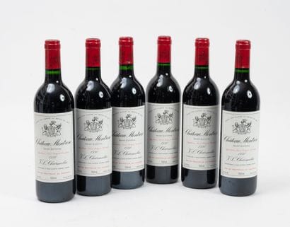CHÂTEAU MONTROSE
6 bottles, 1990.
GCC2 Saint-Estèphe.
Neck...