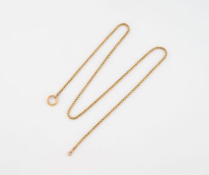 Yellow gold (750) articulated chain.
Weight...
