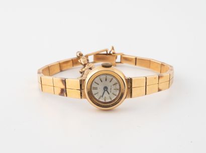INCABLOC
Ladies' wristwatch in yellow gold...