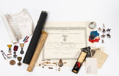SOUVENIRS MILITAIRES et divers
- Order of...