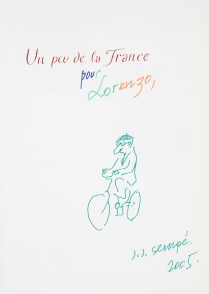 Jean-Jacques SEMPE (1932-2022)
The cyclist,...