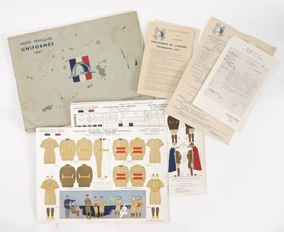 French army uniforms 1937.
Ministère de la...
