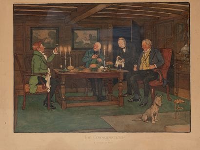 Cecil ALDIN (1870-1935)
Three color stencils...