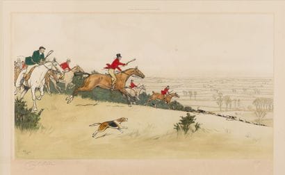 Cecil ALDIN ou Georges BUSSON
Three color...