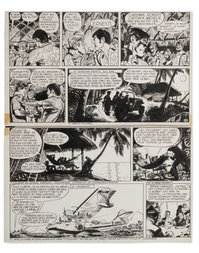 Joseph GILLAIN dit JIJÉ (1914-1980)
Les Chevaliers...