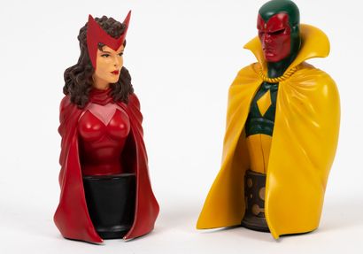 BOWENS DESIGN MARVEL
Two figurines from the...