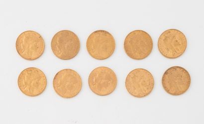 FRANCE, Troisième République
10 rose gold...