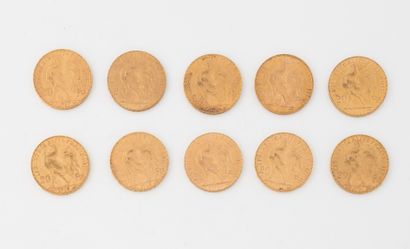 FRANCE, Troisième République
10 rose gold...