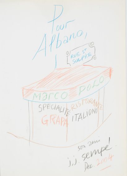 Jean-Jacques SEMPE (1932-2022)
Le Marco Polo,...