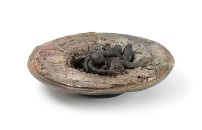 Dominique BAJARD (1953)
Untitled.
Glazed...