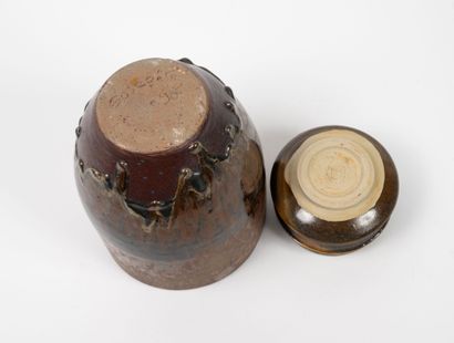 Josephte GRANGE-SARLES (1945)
Vase, 1990.
Enameled...