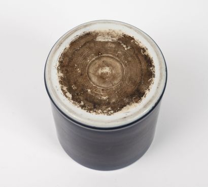 Michel GARDELLE (1949)
Large vase, 1989.
Enameled...