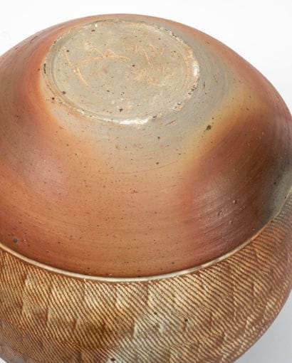 Vase, 1992.
Enameled stoneware.
Signed and...