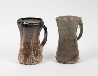 Claude CHAMPY (1944)
Two pitchers.
Enameled...