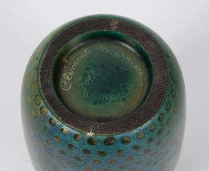 Clément MASSIER (1844-1911)
Small vase.
Ceramic...