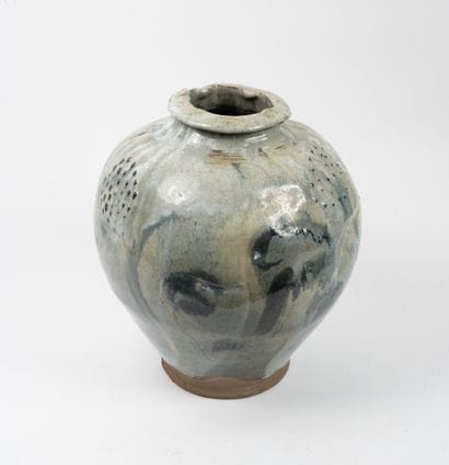 Michel GARDELLE (1949)
Large vase, 1987.
Enameled...