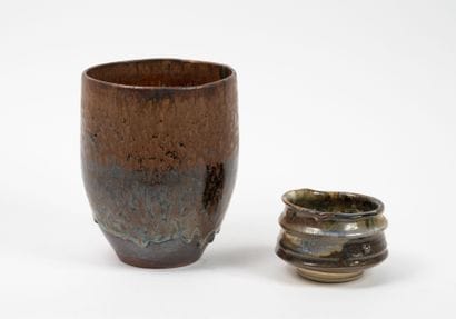 Josephte GRANGE-SARLES (1945)
Vase, 1990.
Enameled...
