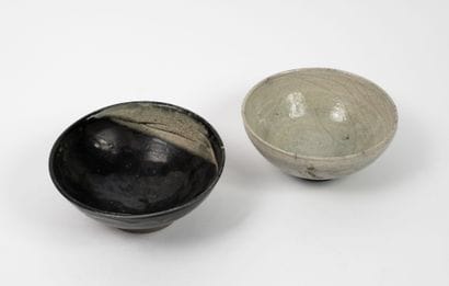 Claude CHAMPY (1944)
Two small bowls.
Enameled...