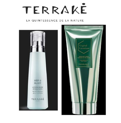 Lot de 5 produits de soins TERRAKE
A offrir...