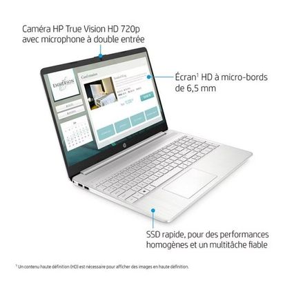 Ordinateur portable HP de 15,66 pouces
Ordinateur...