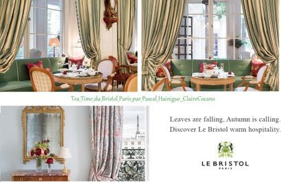 Tea-time pour 2 personnes à l'hôtel Bristol*****...