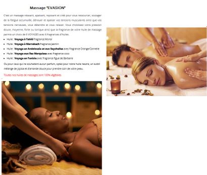 2 H de massage 