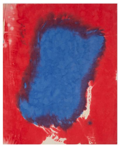 Claude VIALLAT (1936)
009pp1983, 1983.
Acrylic...