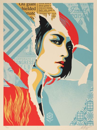 Shepard FAIREY (1970) 
Only The Finest Poison,...