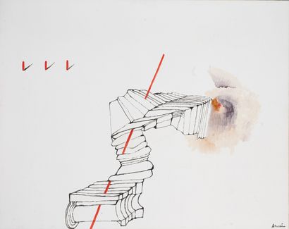 François ARNAL (1924-2012)
Untitled, 1979.
Unfinished...