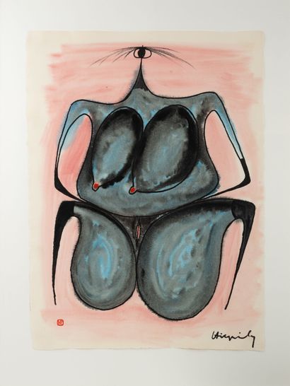 Philippe HIQUILY (1925-2013)
The Cyclops,...