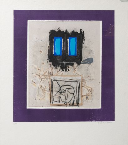 James COIGNARD (1925-2008)
Small blue.
Mixed...