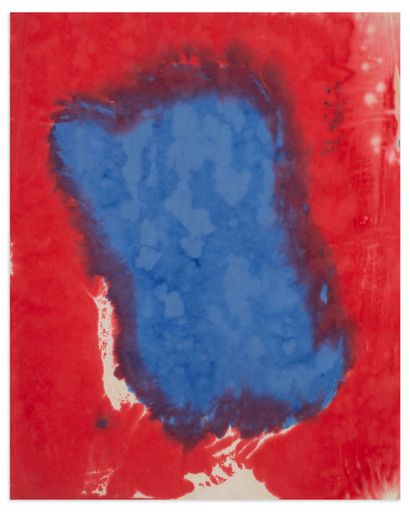 Claude VIALLAT (1936)
009pp1983, 1983.
Acrylic...