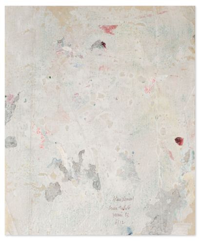 Alain CLEMENT (1941)
Untitled, January 1983.
Oil...
