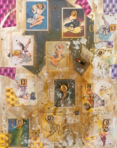 Mélanie BIANCHI (1966)
Les Pin-up, 2014....